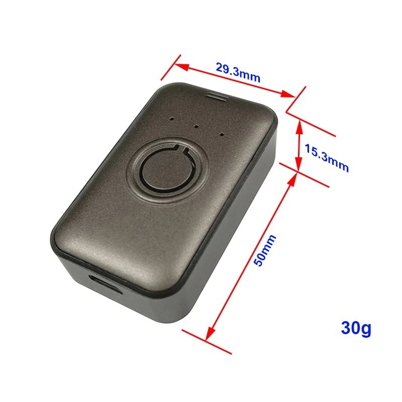 Miniature GPS tracker, GSM remote listening