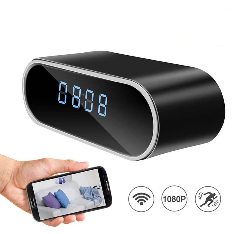Camera espion WIFI Full HD horloge