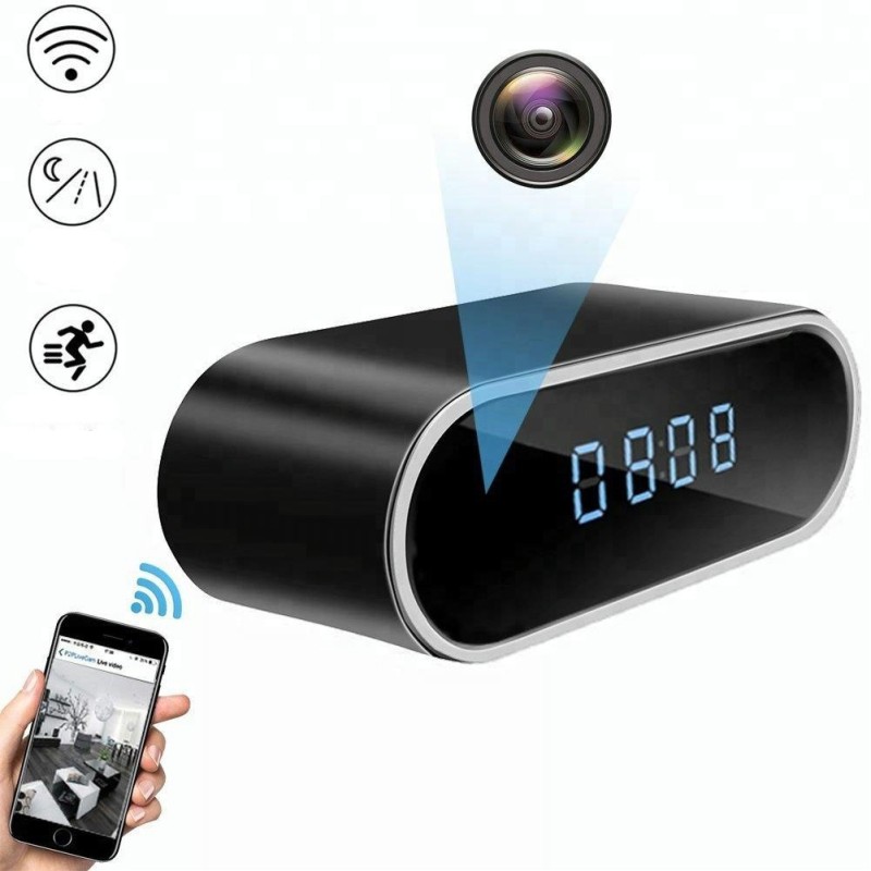 Camera espion WIFI Full HD horloge