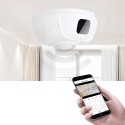 Détecteur de fumée caméra WIFI longue autonomie rotative 330°