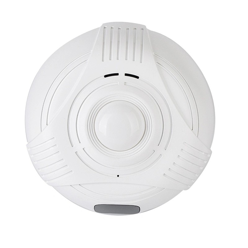Detector de humo cámara WIFI larga autonomía giratoria 330°