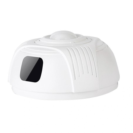 Detector de humo cámara WIFI larga autonomía giratoria 330°