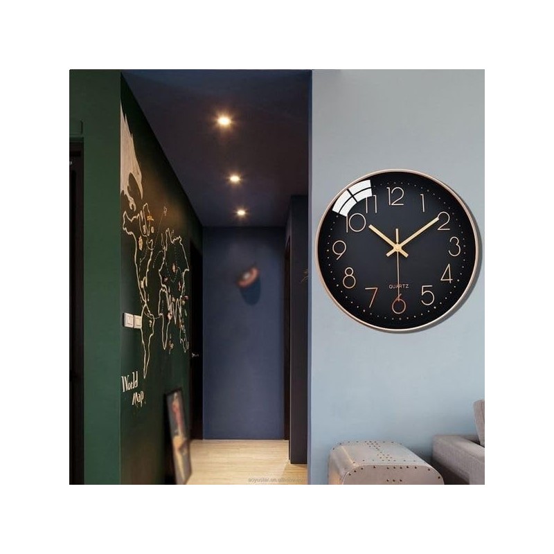 Reloj de pared cámara full HD WIFI detección de movimiento