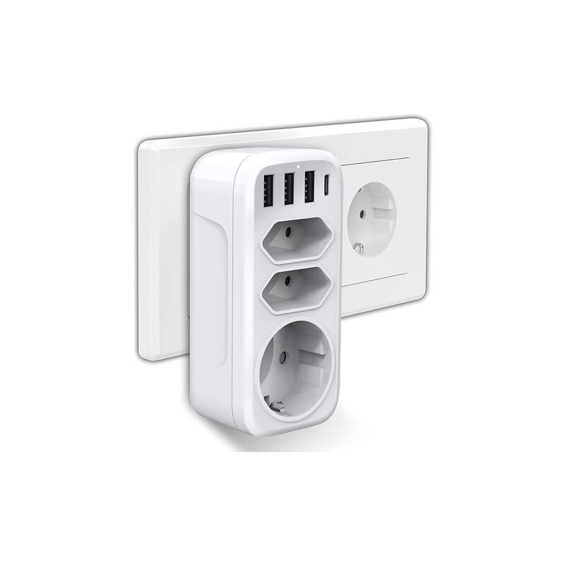 Stopcontact Full HD Wifi camera bewegingsdetectie