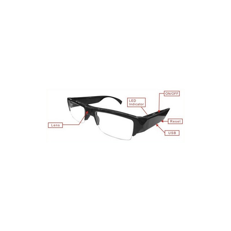 Lunettes caméra 90 minutes Full HD