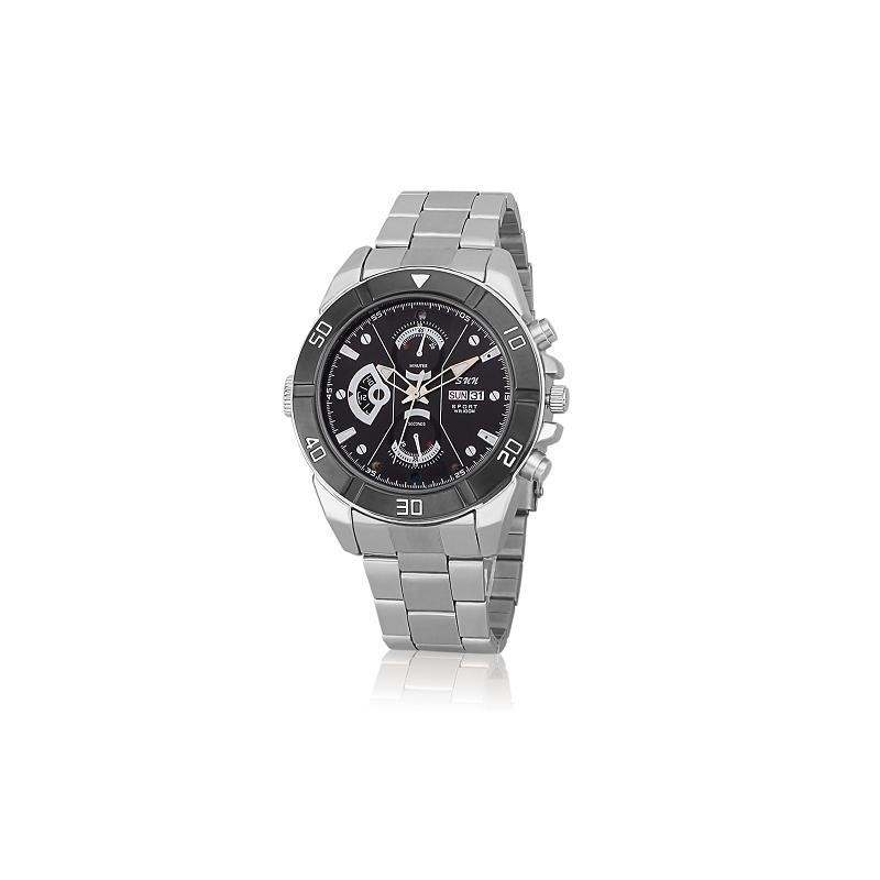 Reloj Metálico con Cámara Full HD, Visión Nocturna y Micrófono Integrado