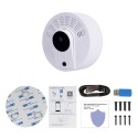 Smoke detector camera WIFI long battery life 1 year motion detection