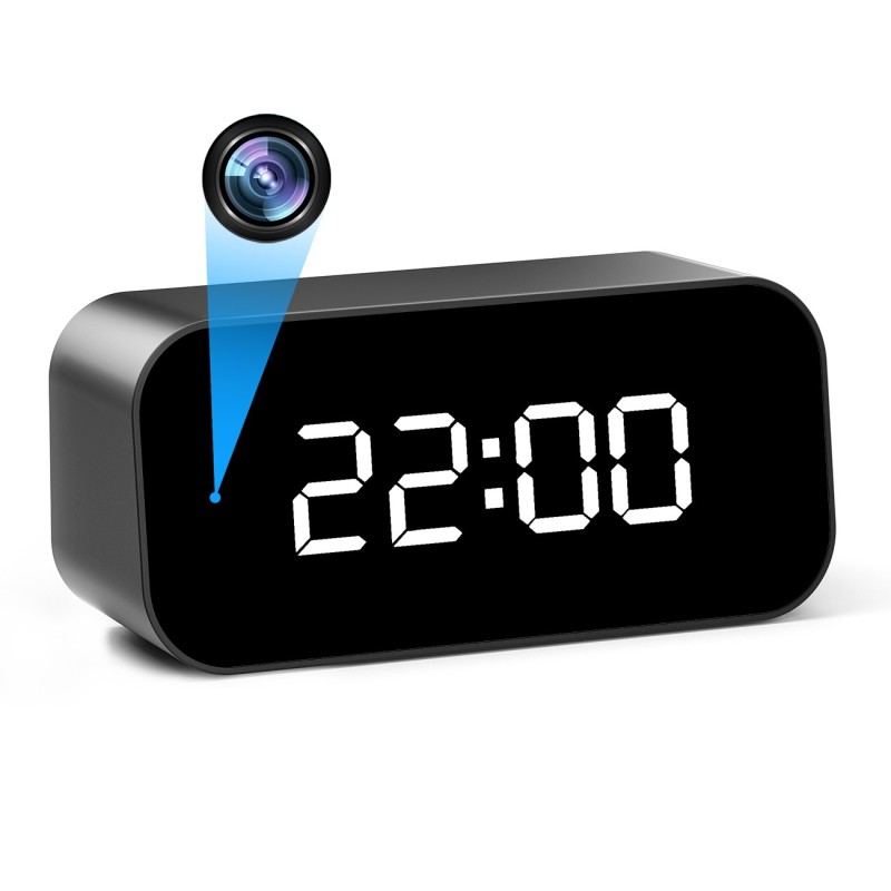 Reloj con cámara WiFi Full HD y grabación