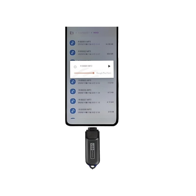 Micro enregistreur détection de bruit 20 jours pour Smartphone