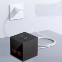 Cámara WiFi Full HD Reloj Despertador con Cargador por Inducción