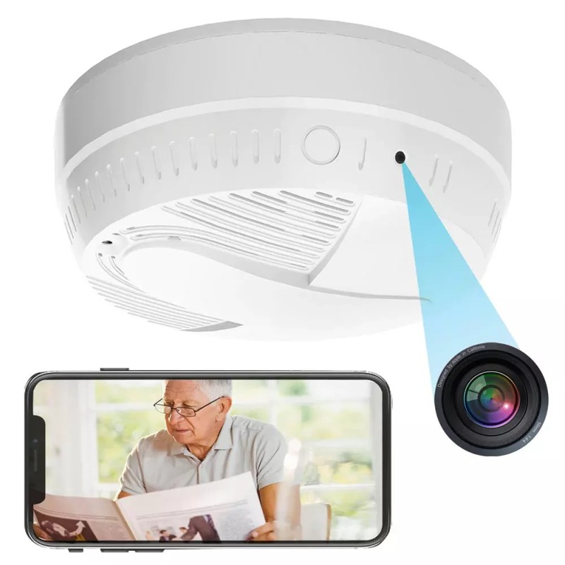 WiFi Full HD Camera Smoke Detector Motion Detector