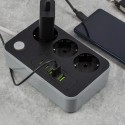 Cámara WiFi Full HD en Regleta de Enchufes y Puertos USB