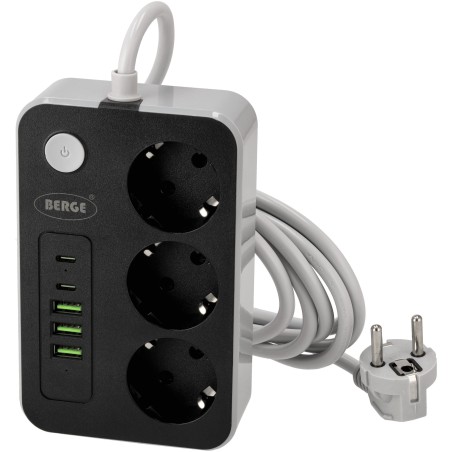 Cámara WiFi Full HD en Regleta de Enchufes y Puertos USB