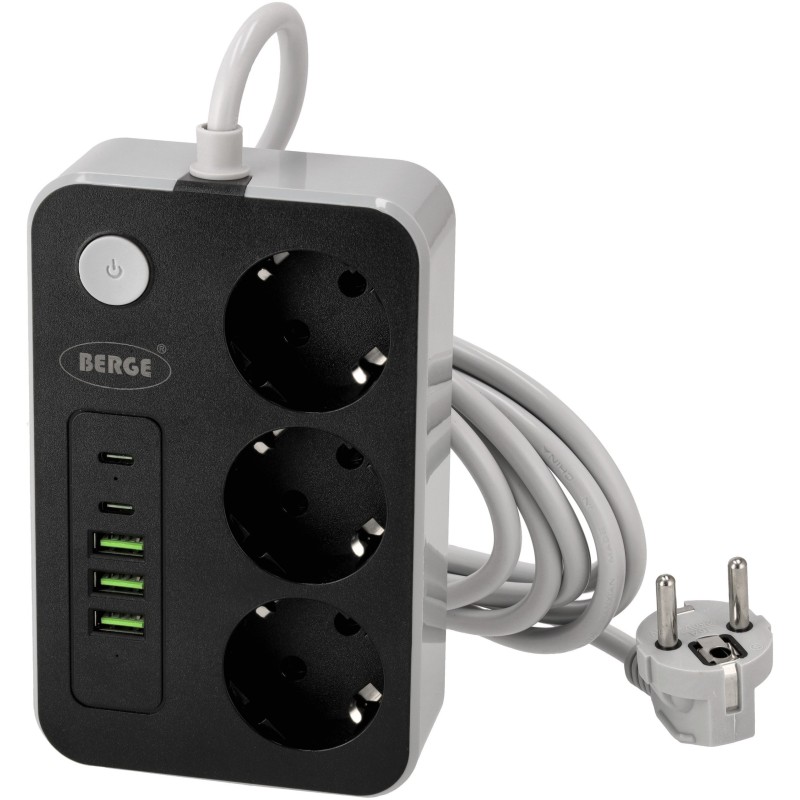 Cámara WiFi Full HD en Regleta de Enchufes y Puertos USB