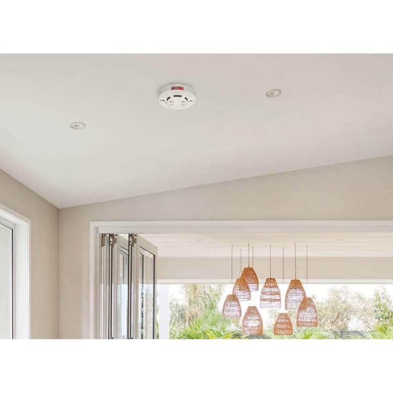 Detector de humo con cámara WIFI accesible de forma remota