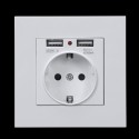 Full HD Camera with Motion Detection in Wall Socket