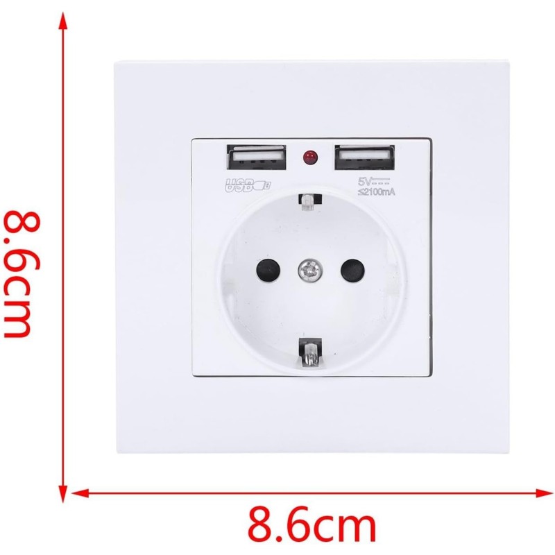 Full HD-camera met bewegingsdetectie in stopcontact