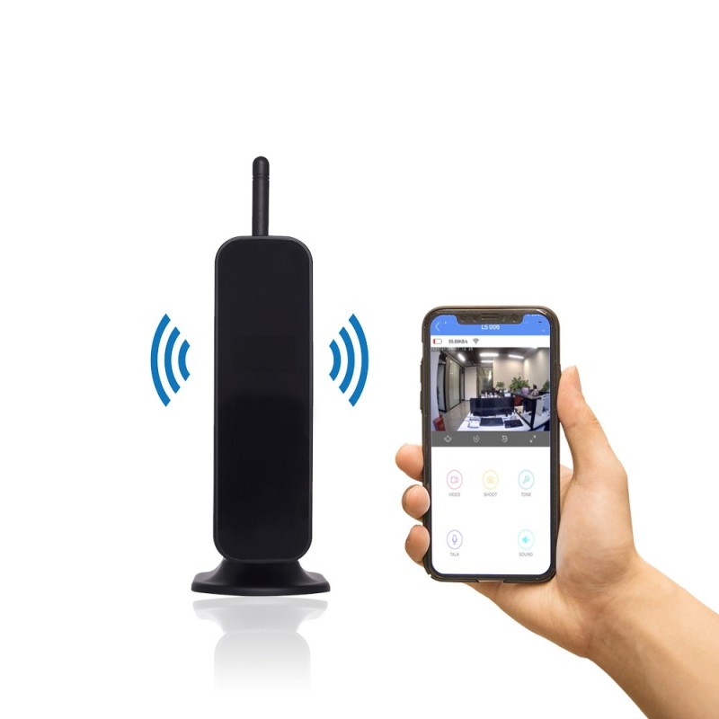Router WiFi con Cámara Full HD y Detección de Movimiento