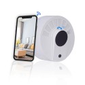 WIFI cámara detector de humo batería de larga duración 1 año detección de movimiento