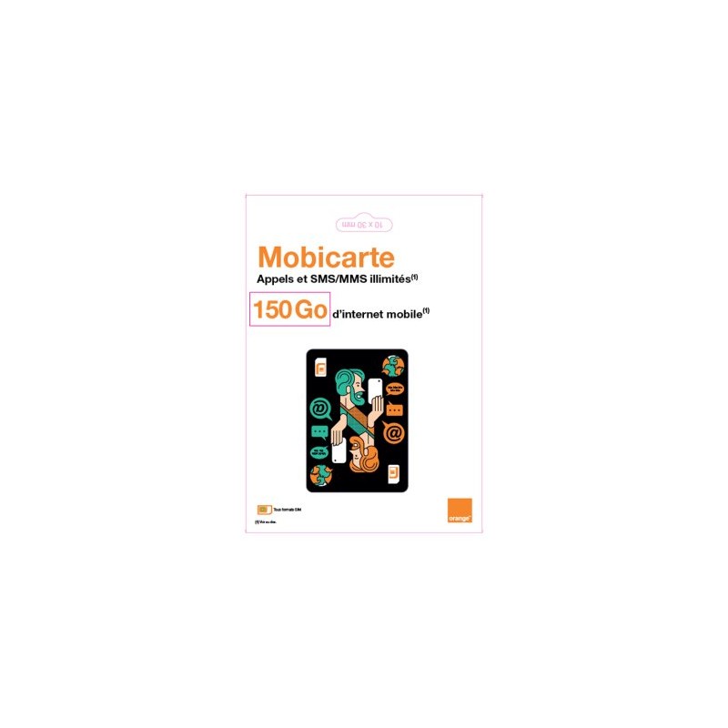 LEBARA carte SIM prépayée compatible avec nos produits