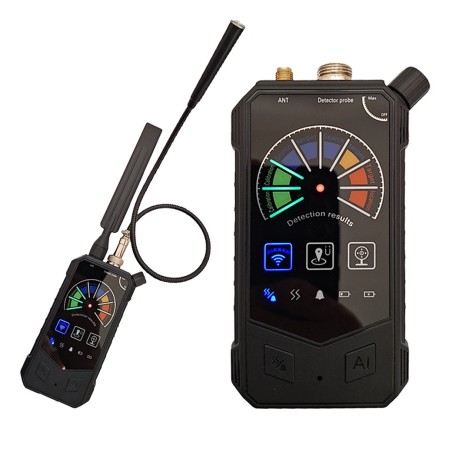 Camera Microphone GPS Tracker Detector