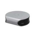 Cámara WiFi Full HD integrada en despertador con carga inalámbrica