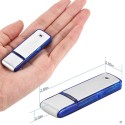 Microphone recorder with 8Go USB key