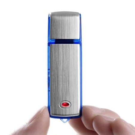 Grabadora de audio dictáfono llave USB 20 horas de duración de la batería
