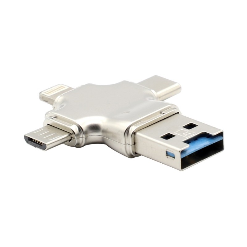 Lector de tarjetas Micro SD compatible con iPhone y Android