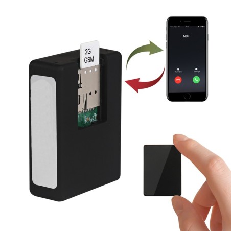 Micro GSM espion écoute à distance avec GPS