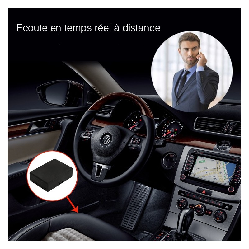 Micro GSM espion écoute à distance avec GPS