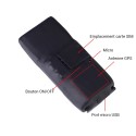 Mini spy GPS tracker with microphone remote listening 10 days