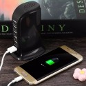 Estación de carga de la red usb con cámara espía accesible de forma remota