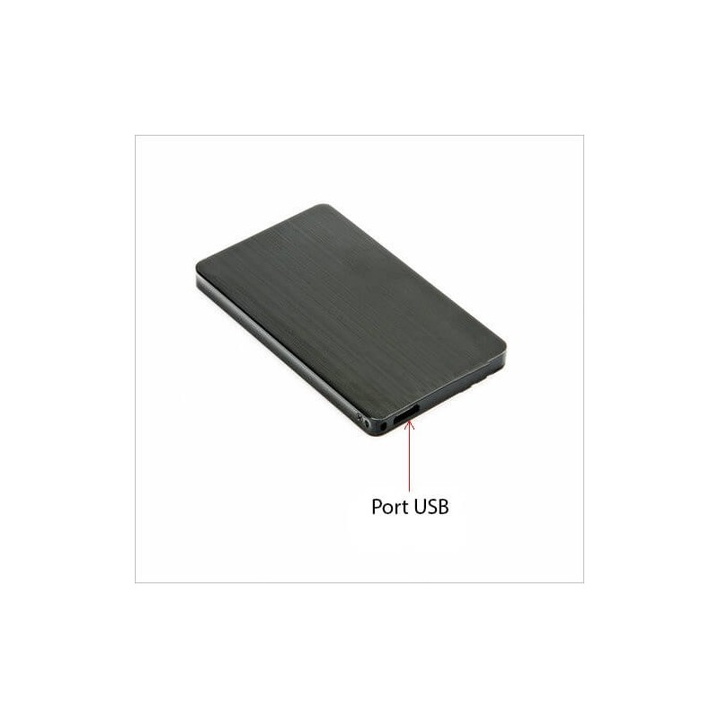 Micrograbador de batería de larga duración Detección 80h y 160h