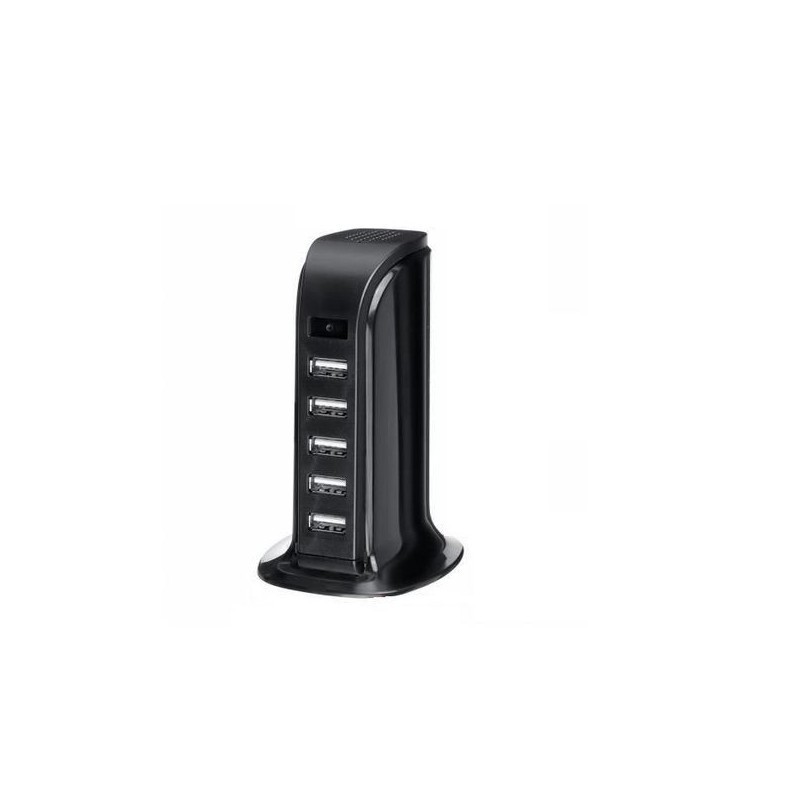 Remotely accessible USB mains charging station camera