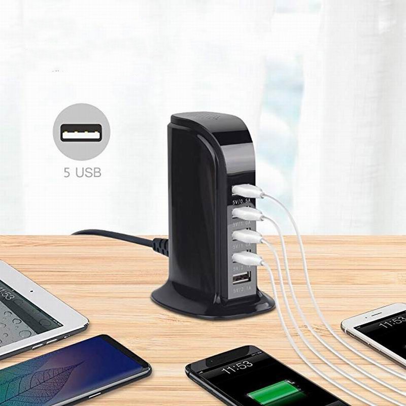 Caméra espion station de charge secteur USB accessible à distance