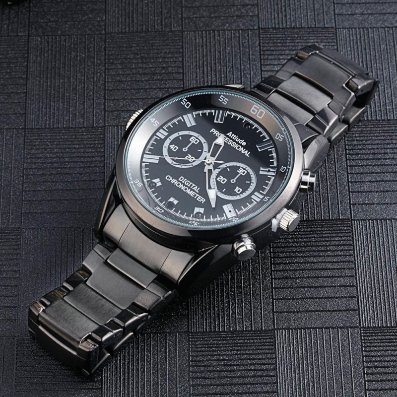 Reloj con cámara full hd con visión nocturna de 120 minutos