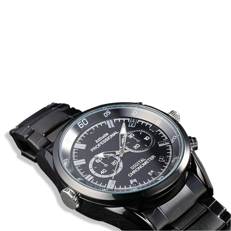 Reloj con cámara full hd con visión nocturna de 120 minutos